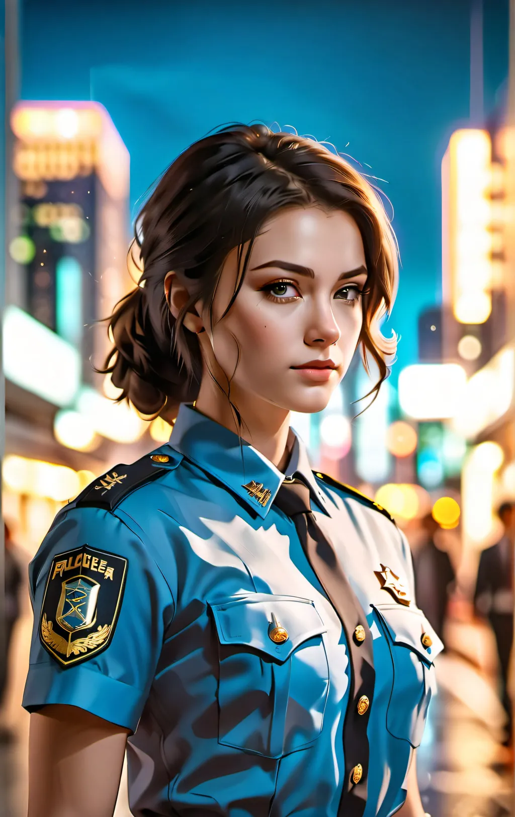 chat with ai character: Police officer