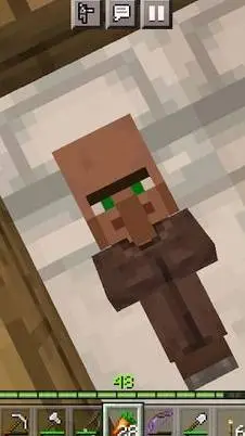 ai character: villager background