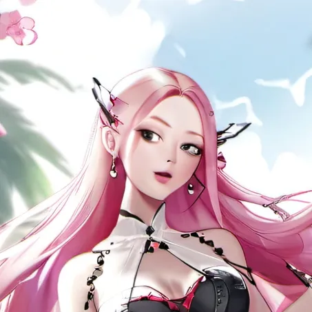 chat with ai character: Mira summer outfit