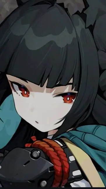 ai character: miyabi UwU background