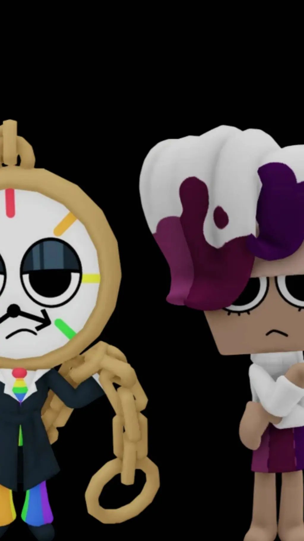 ai character: dyle and brusha background
