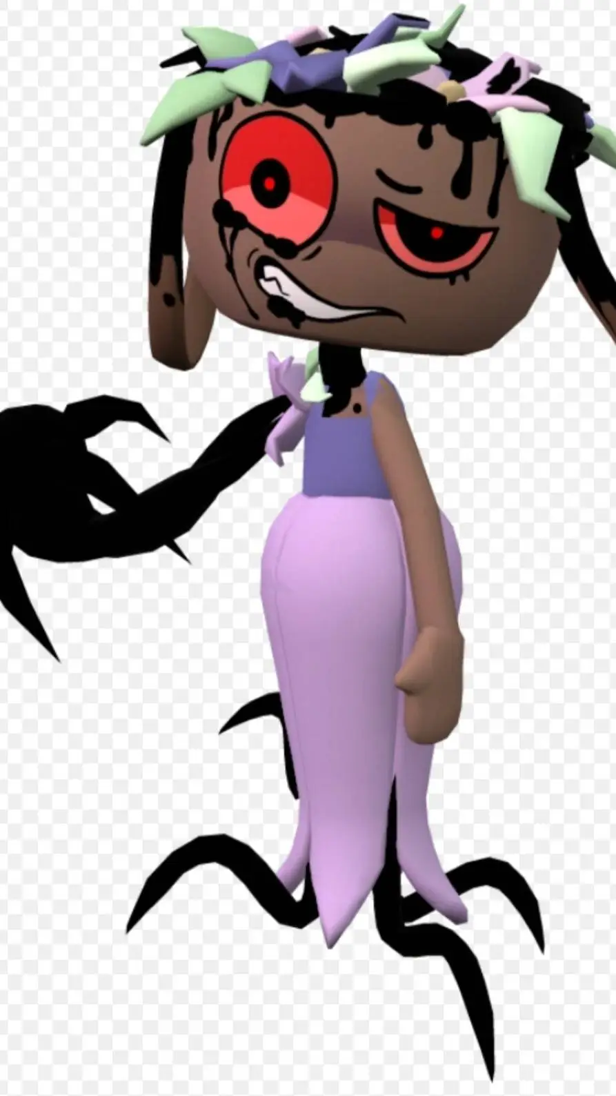 ai character: twisted bassie background