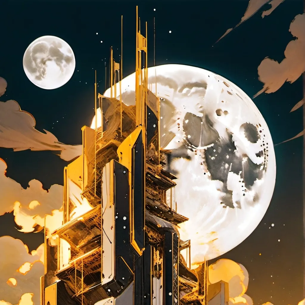 chat with ai character: the moon