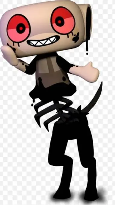 ai character: twisted shelly background
