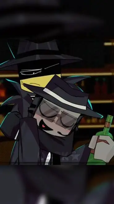 ai character: drunk chance/you😋 background