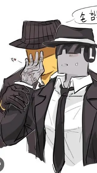 ai character: of doublefedora background