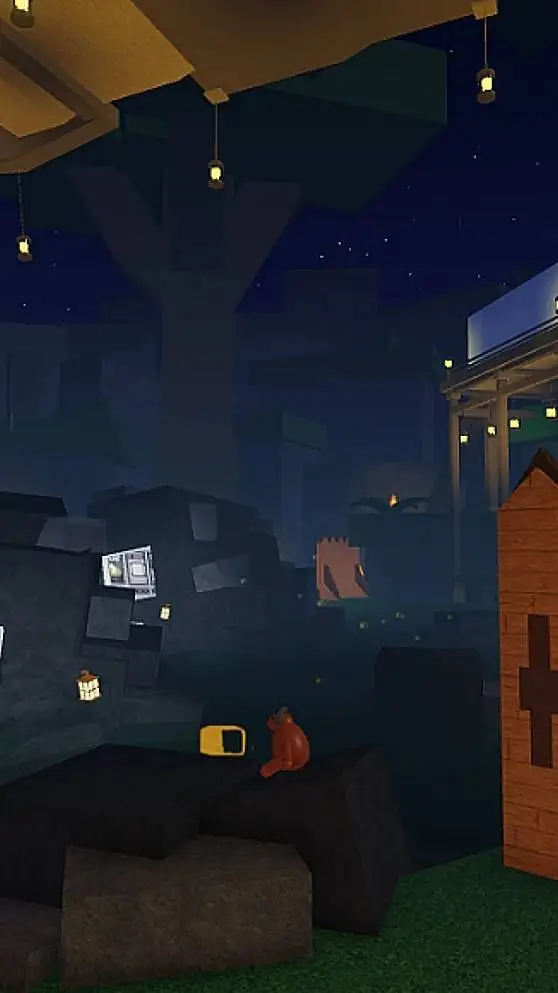ai character: Untitled door game background