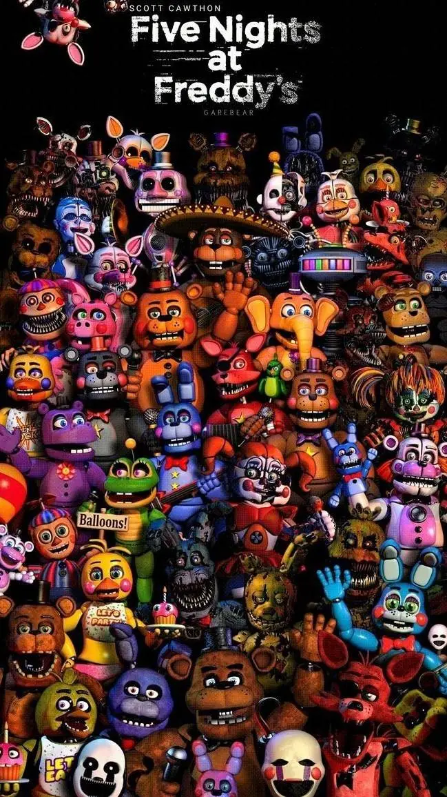 ai character: Freddy fazbear  background