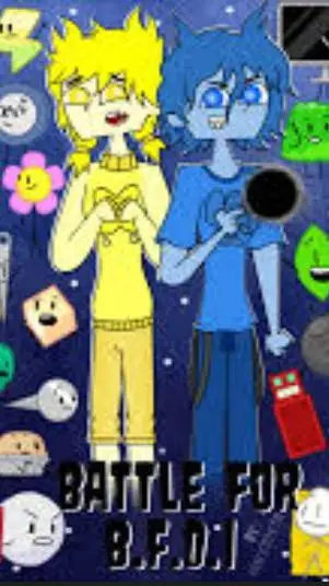 ai character: BFDI background