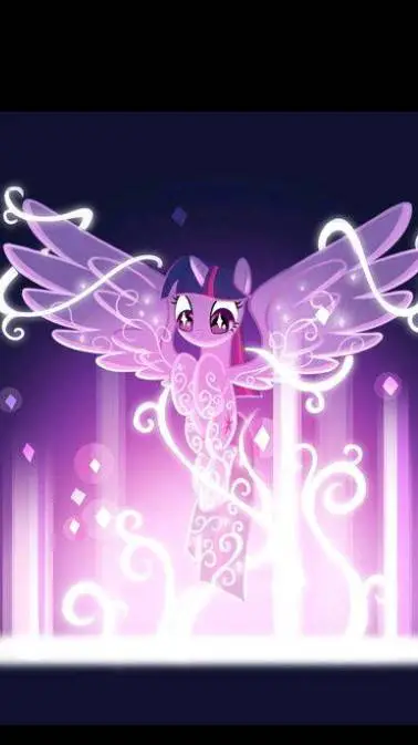 ai character: twilight sparkle  background