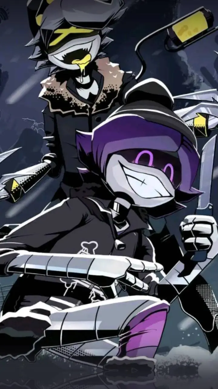ai character: murder drones 🔁 background