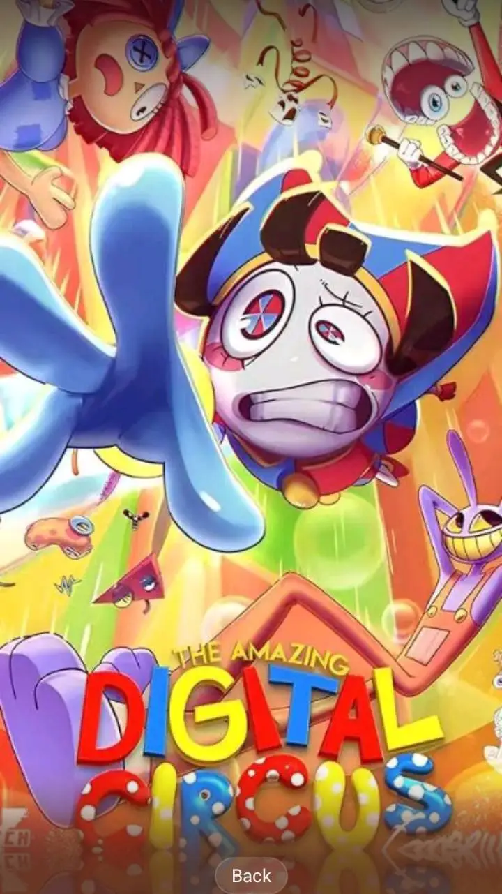 ai character: digital circus 🔁 background
