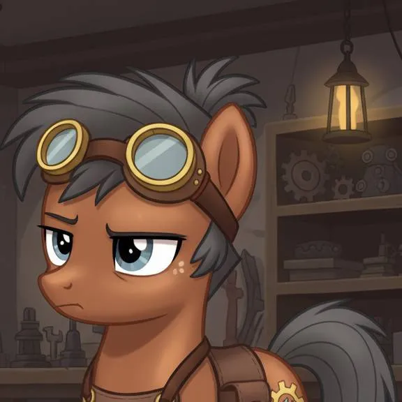 chat with ai character: cogsworth gear 