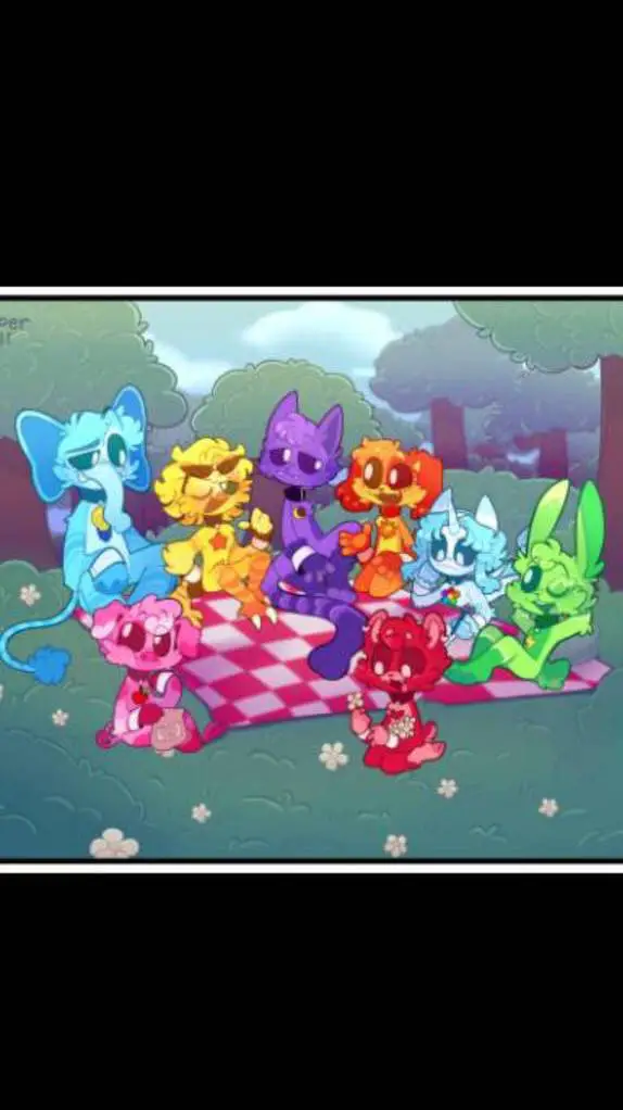 ai character: campamento critter background