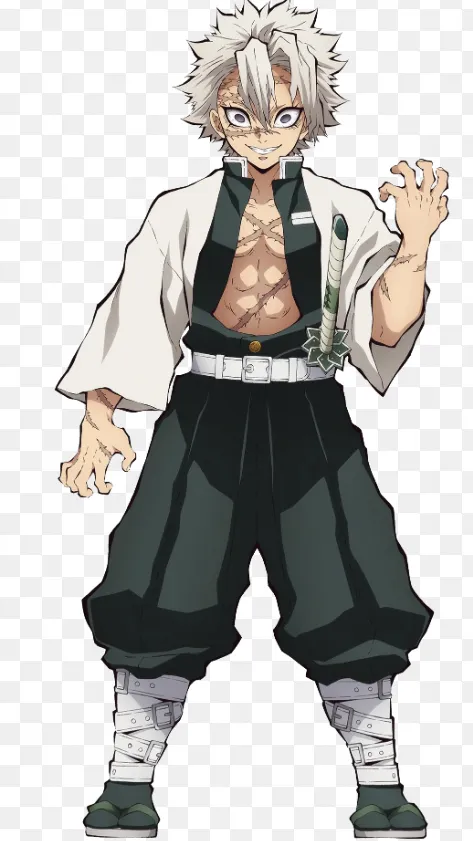 ai character: Sanemi roast background