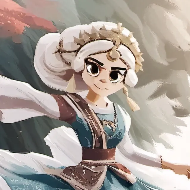 chat with ai character: papercraft shelly