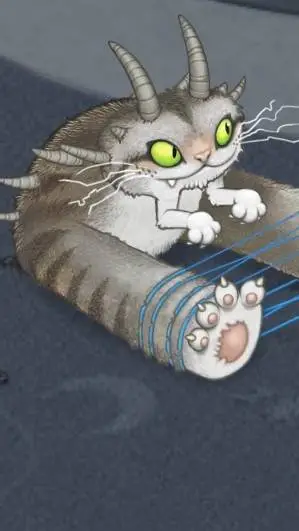 ai character: catalist!! :3 background