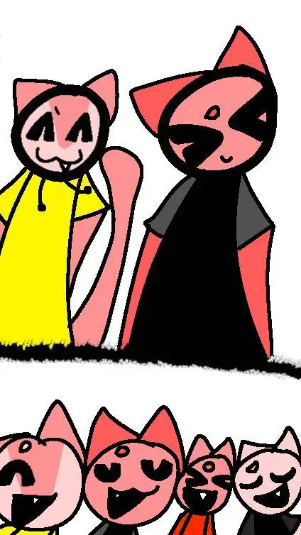 ai character: pencil and penny background