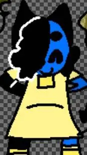 ai character: blarzx! ☀  background