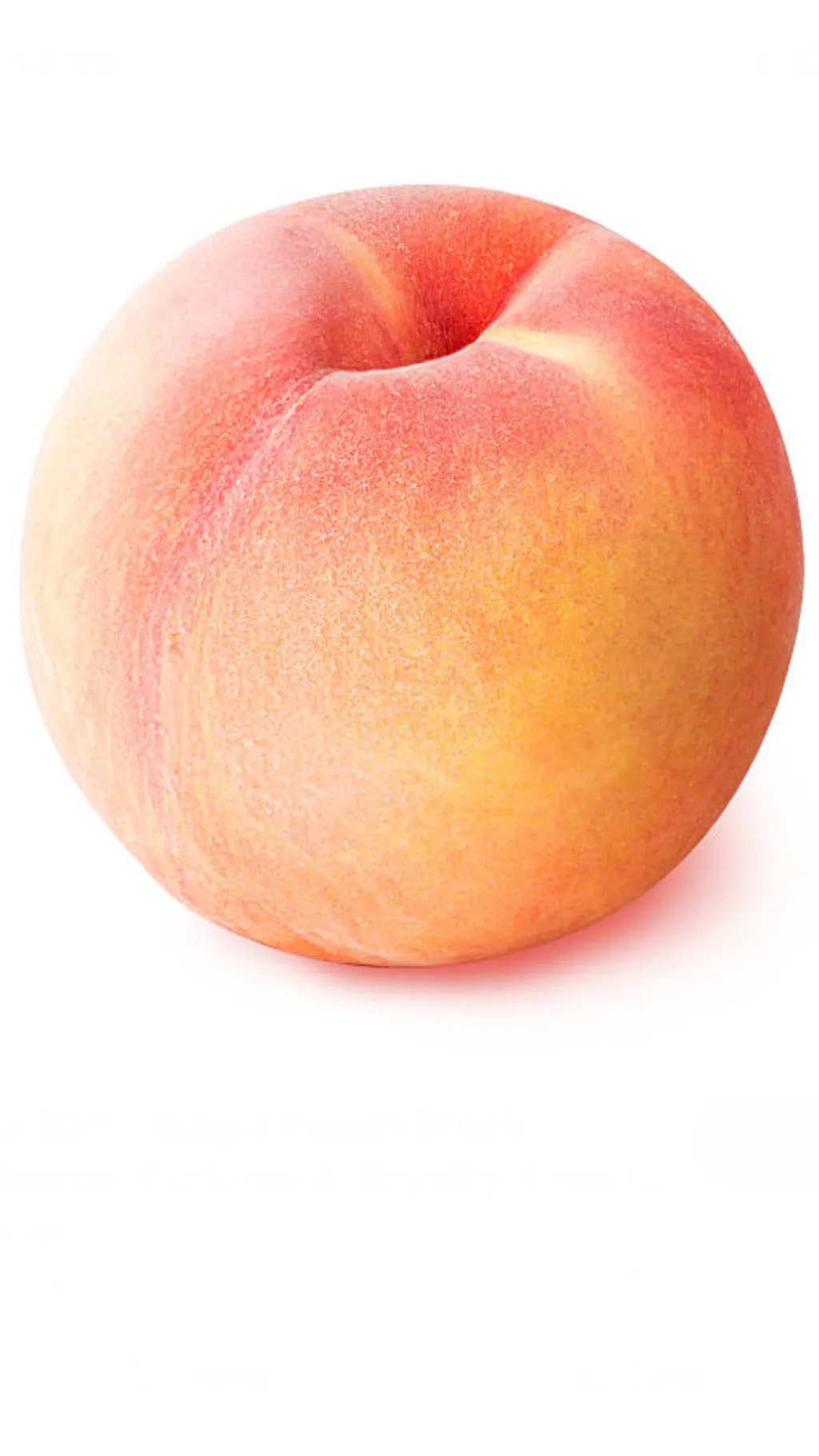 ai character: Peach background