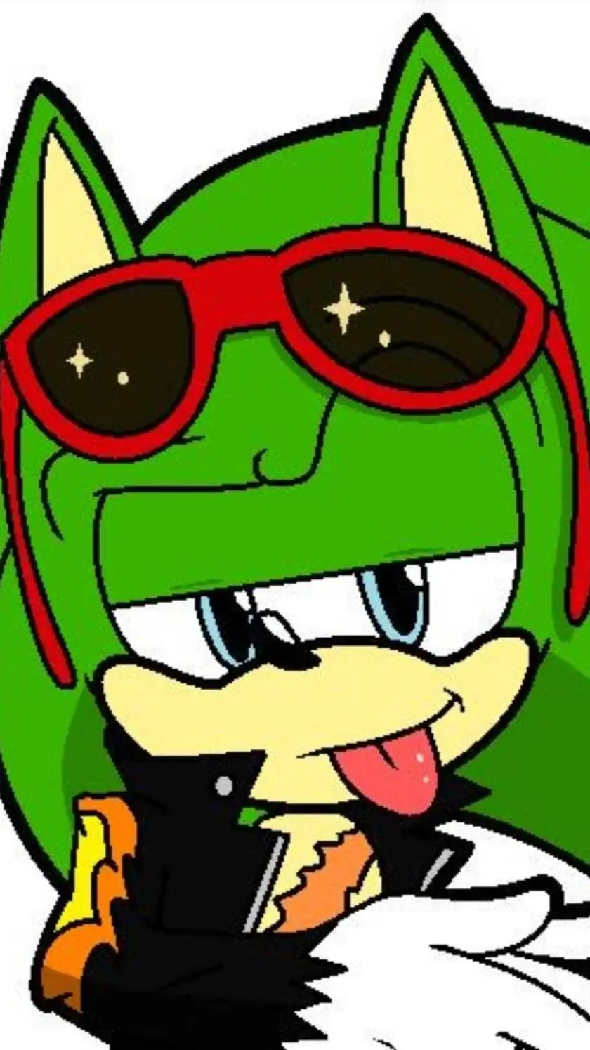ai character: Scourge the hedgeh background