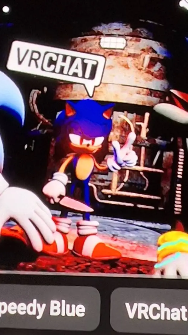 ai character: sonic and parents  background