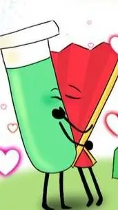 ai character: ❤️ | FANTUBE | 💚 background