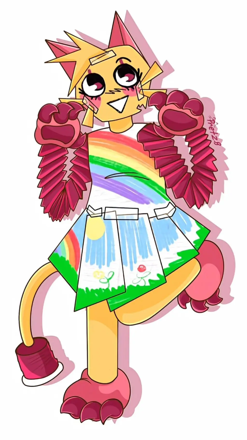 ai character: Scraps background