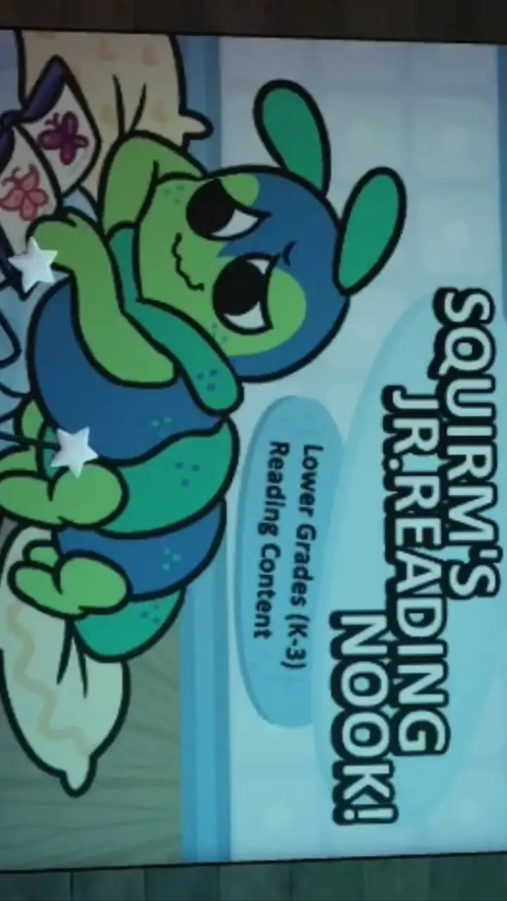 ai character: Squirms library background