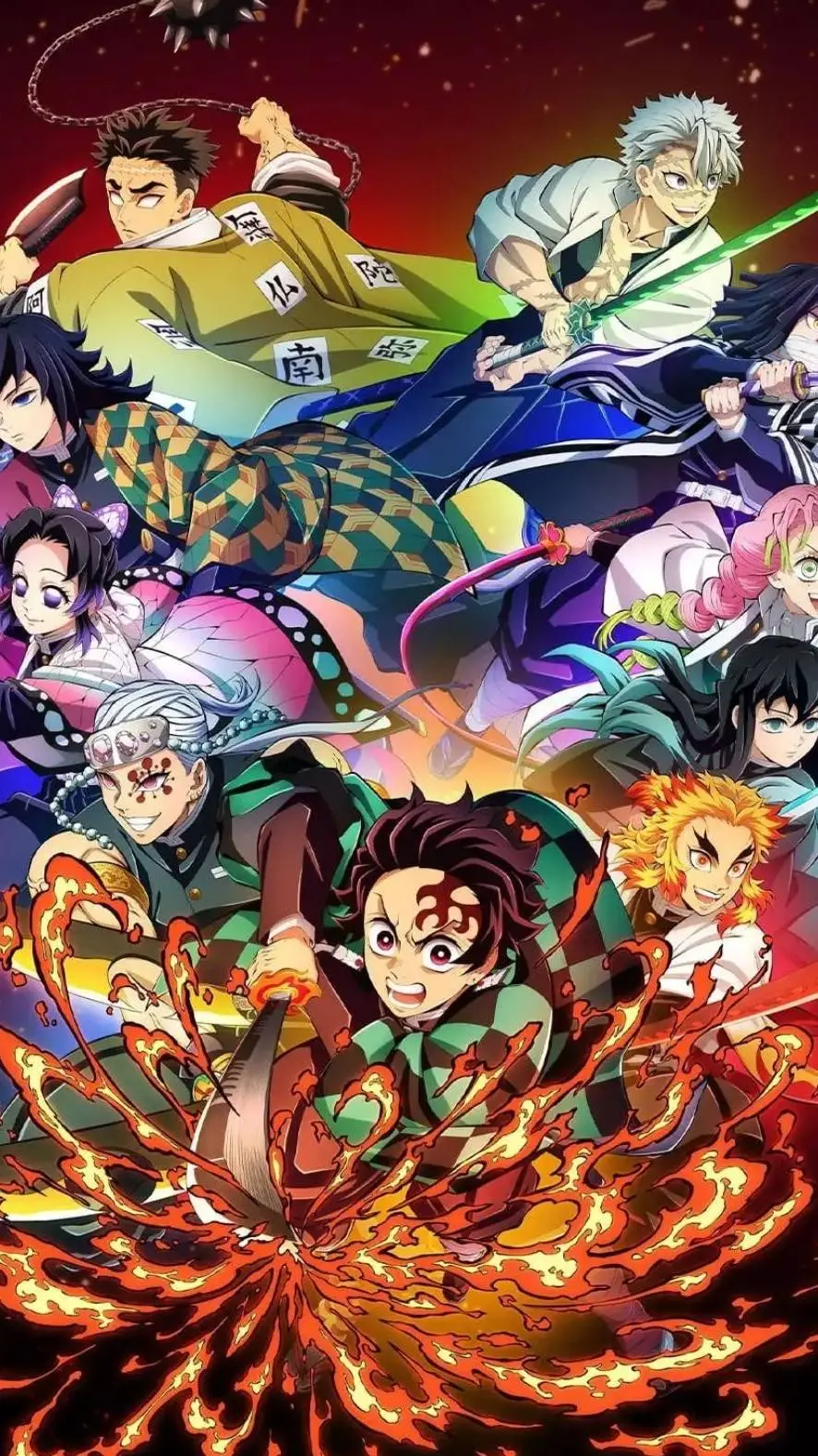 ai character: demon slayers background