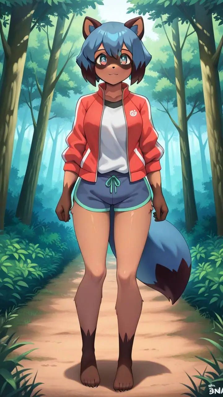 ai character: Michiru Kagomori background