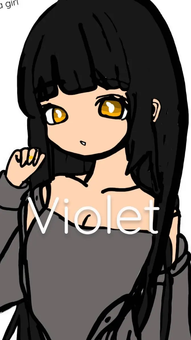 ai character: violet  background