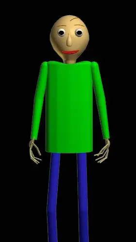 ai character: baldi background