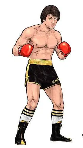 ai character: Rocky background