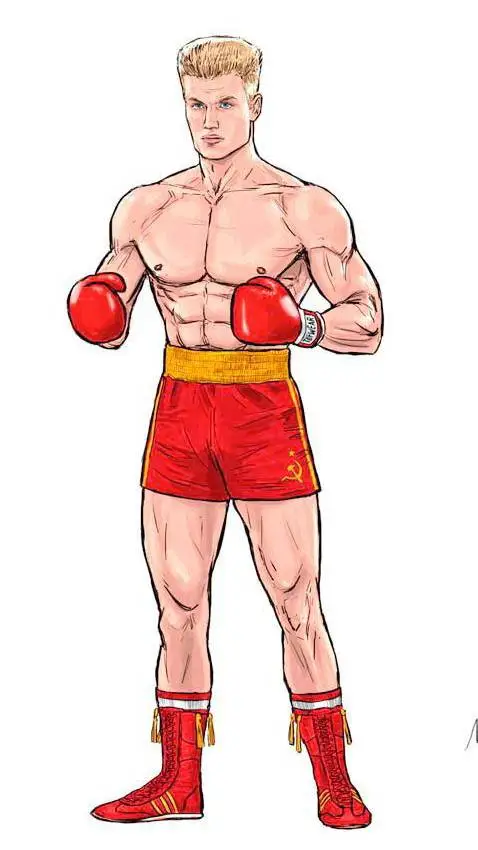 ai character: Ivan Drago background