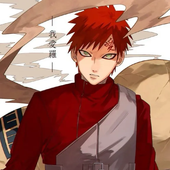 chat with ai character: Gaara