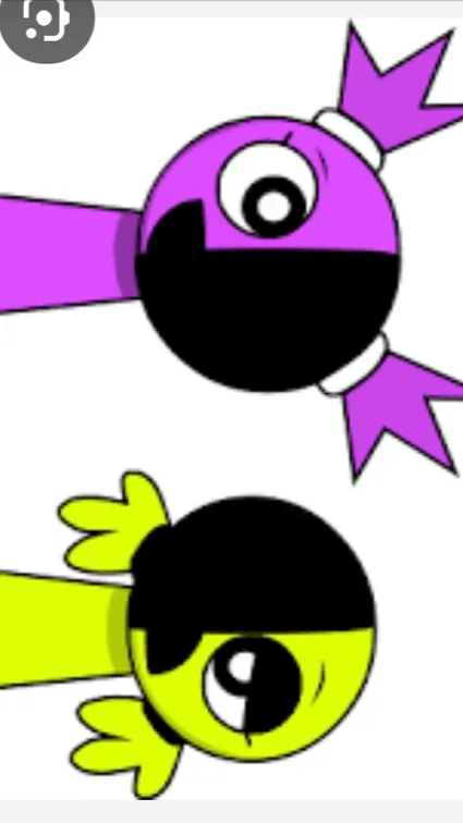 ai character: Kiki and bouba background