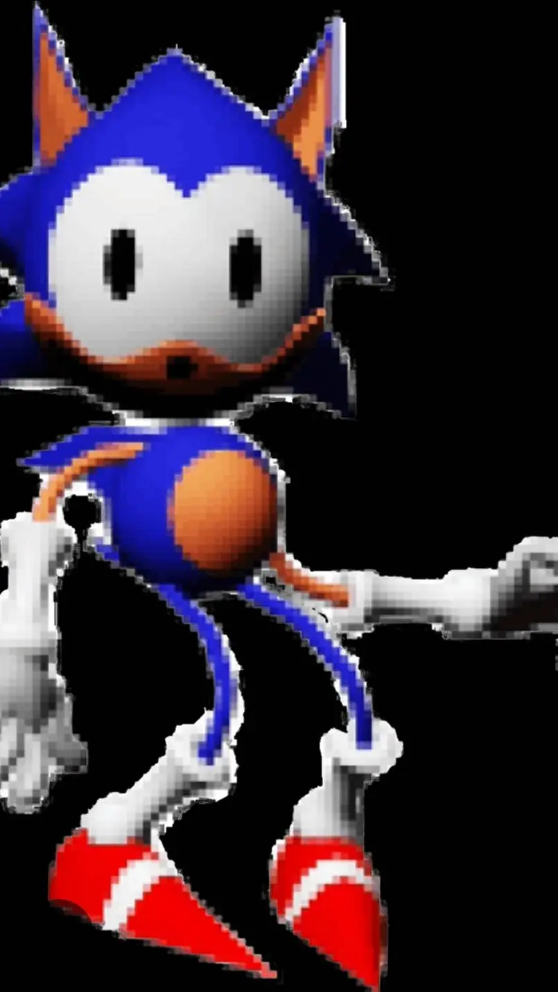 ai character: sonic rewite background