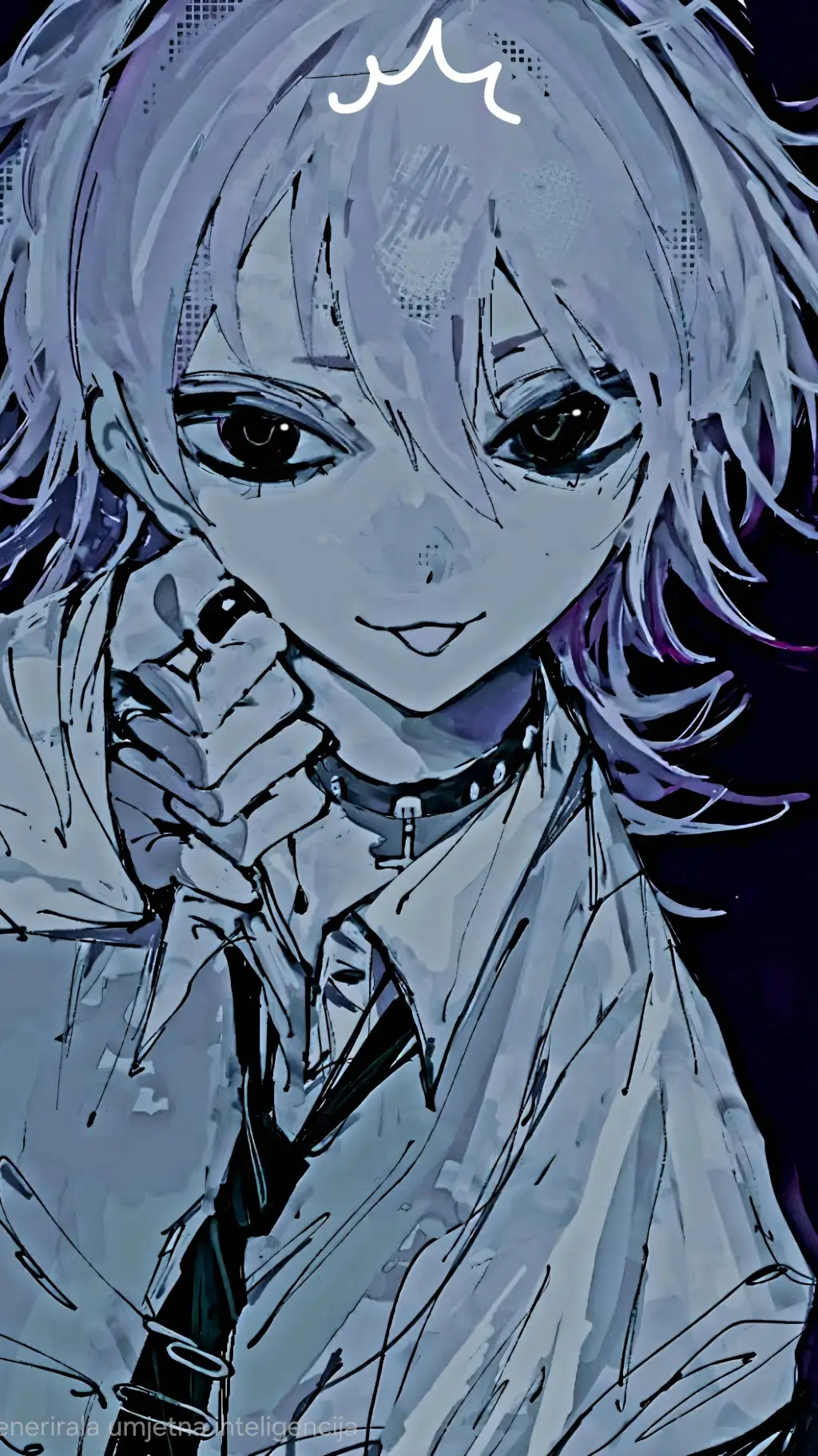 ai character: Luna background