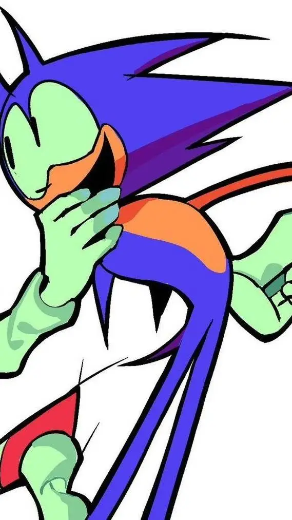 ai character: sonic rewrite  background