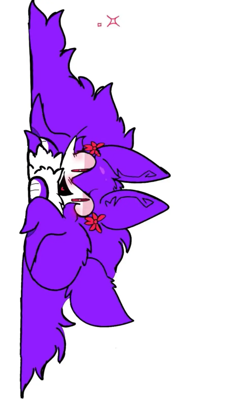 ai character: needlemouse? background