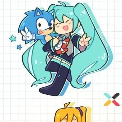 chat with ai character: sonic and miku