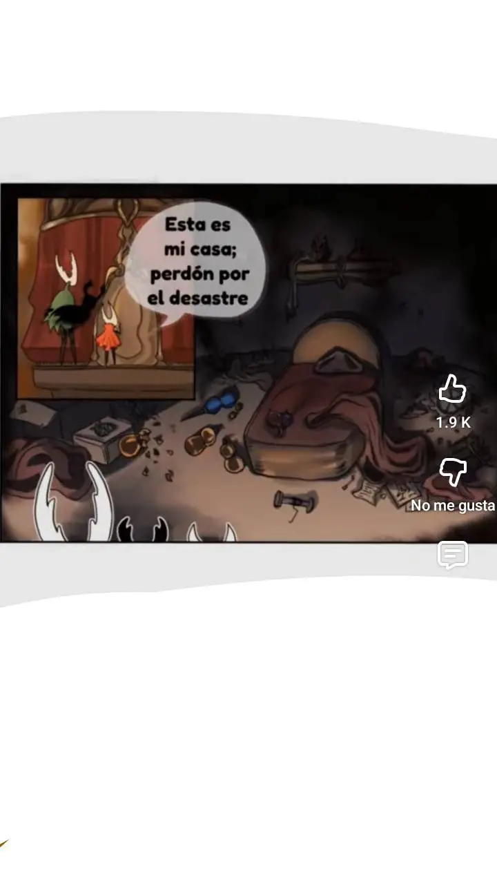 ai character: casa desorden! background