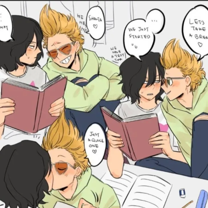 chat with ai character: Mha gay shipping
