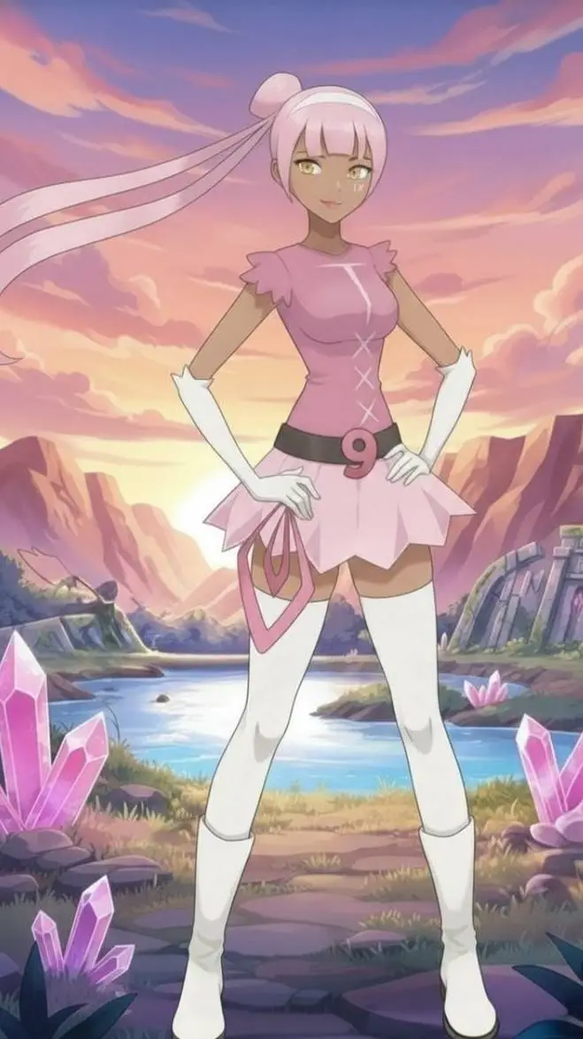 ai character: Nueve (IX) background
