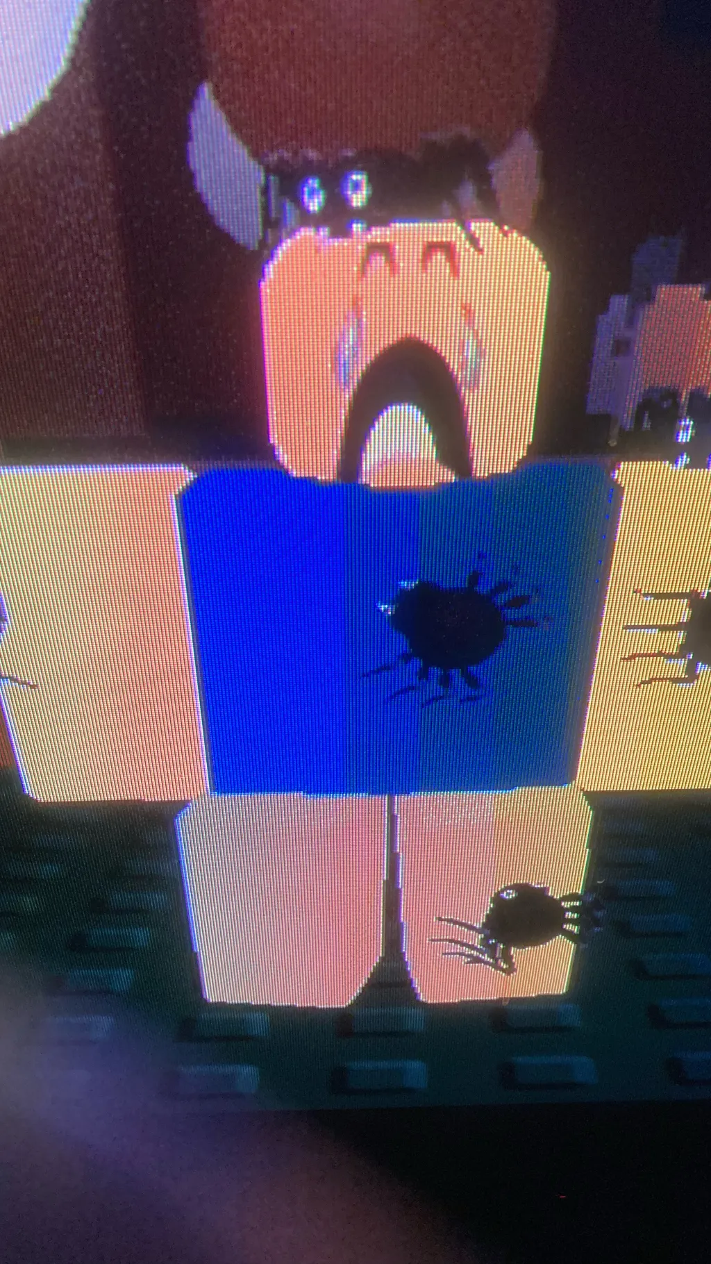 ai character: Spider noob background