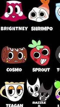 ai character: dandys world  background