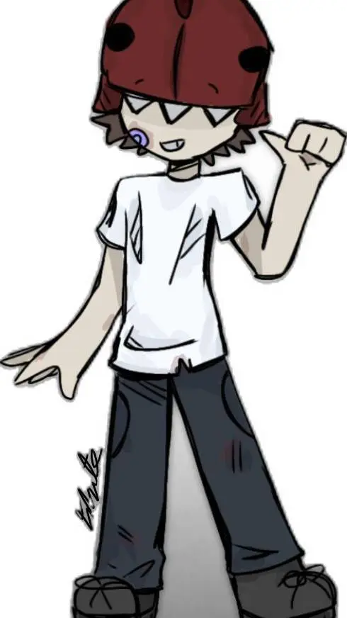 ai character: kid dinosaurio 🫦 background