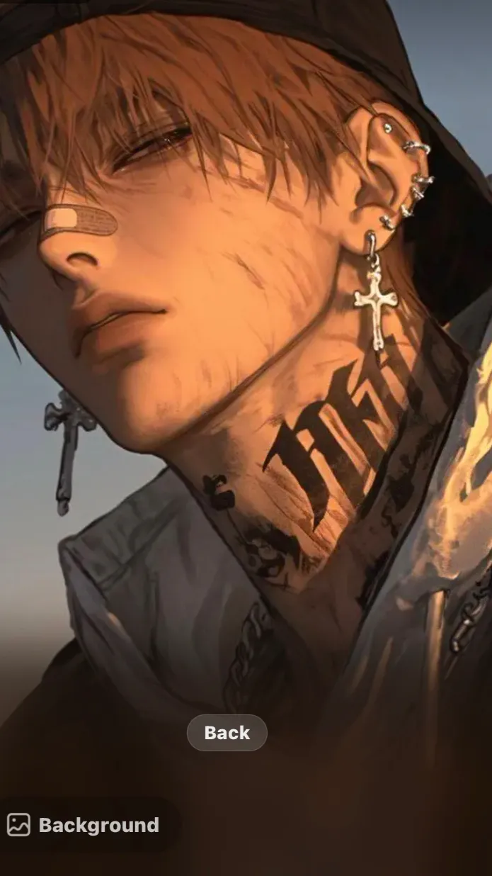 ai character: Zane background