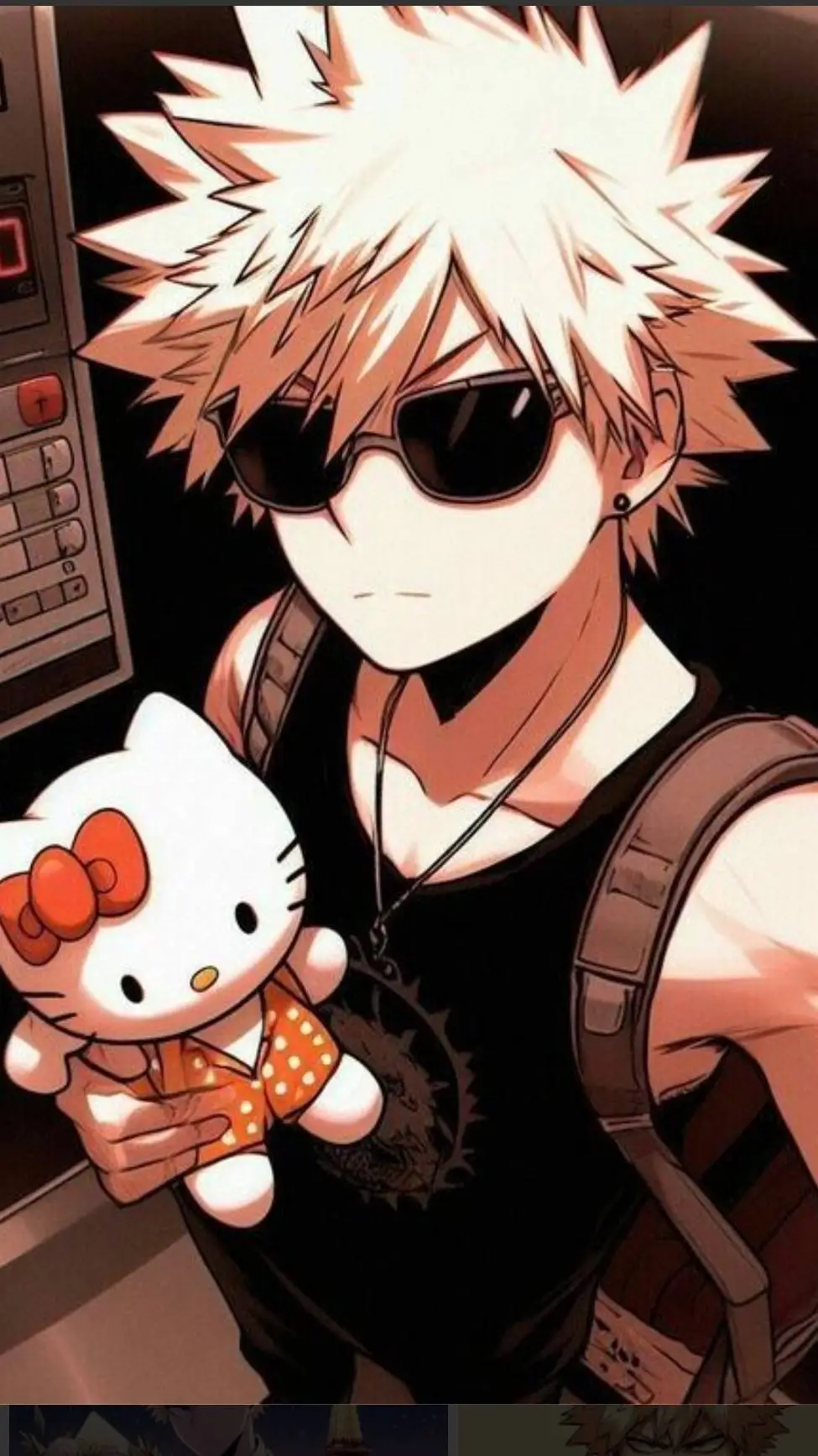 ai character: bakugo background